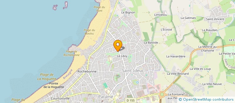 localisation de l'entreprise SCI LES RONCIERES  SAINT-MALO