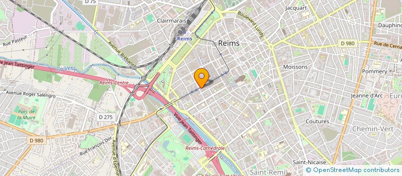 localisation de l'entreprise SCI LES RONDELLES  REIMS