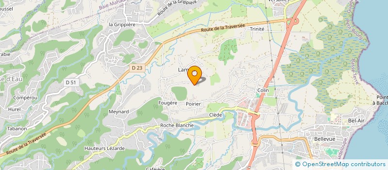 localisation de l'entreprise SCI LES ROSAE à PETIT-BOURG