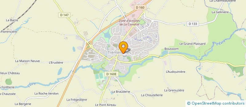 localisation de l'entreprise SCI LES ROSEAUX  TREMENTINES