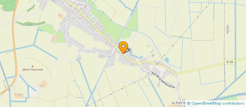 localisation de l'entreprise SCI LES ROSEAUX  VIX