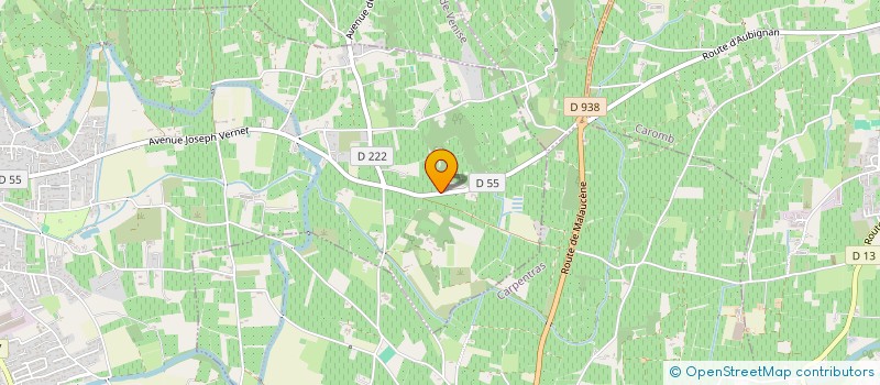 localisation de l'entreprise SCI LES ROSEAUX  AUBIGNAN