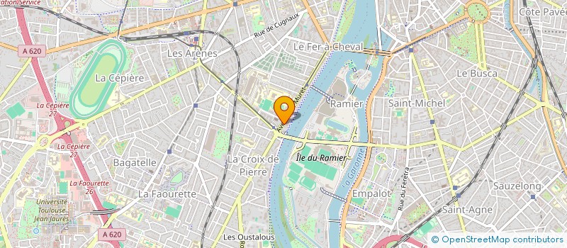 localisation de l'entreprise SCI LES ROSES à TOULOUSE