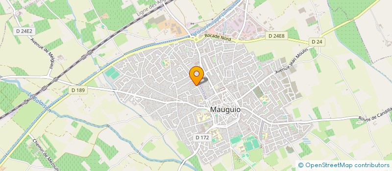 localisation de l'entreprise SCI LES ROSES à MAUGUIO