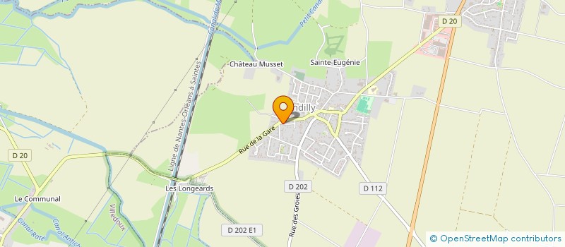 localisation de l'entreprise SCI LES ROSES  ANDILLY