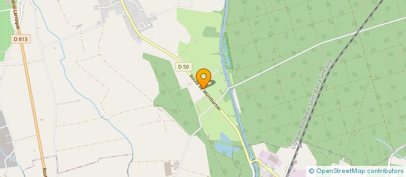 localisation de l'entreprise SCI LES ROSES  MONTECH