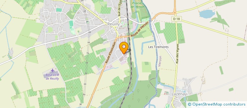 localisation de l'entreprise SCI LES ROSES à REUILLY
