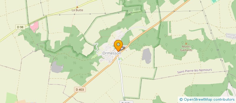 localisation de l'entreprise SCI LES ROSES  ORMESSON