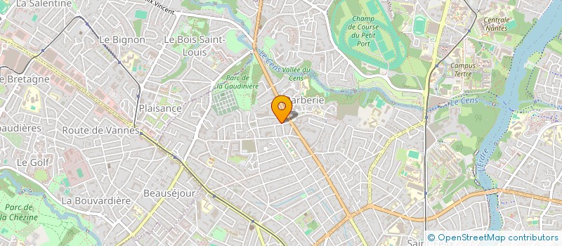 localisation de l'entreprise SCI LES ROSES  NANTES