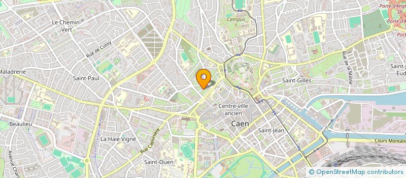 localisation de l'entreprise SCI LES ROSES à CAEN