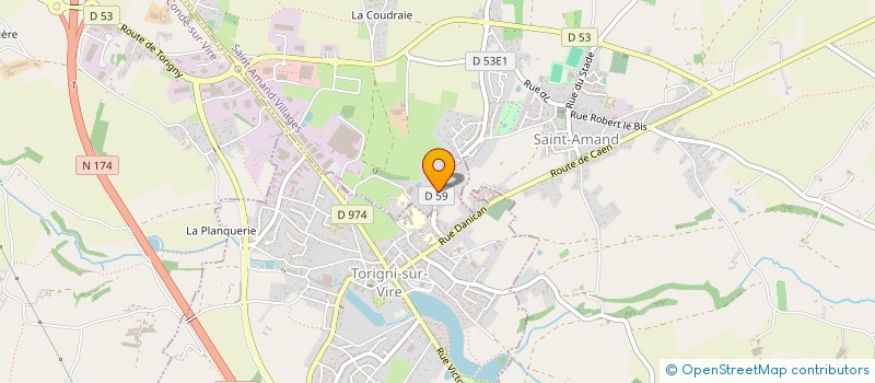 localisation de l'entreprise SCI LES ROSES  TORIGNY-LES-VILLES