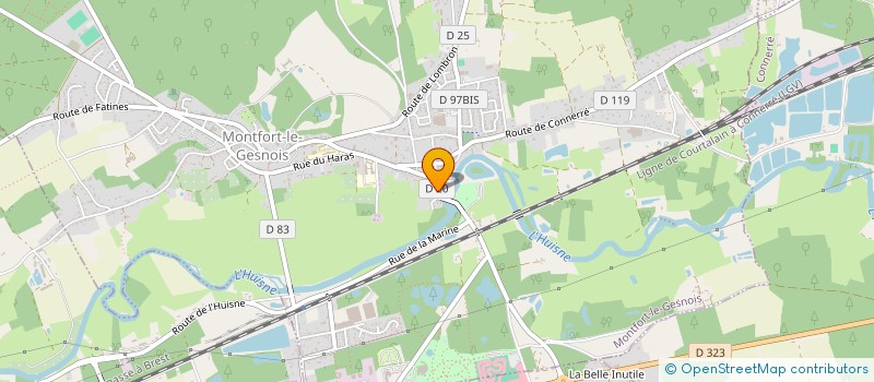 localisation de l'entreprise SCI LES ROSES  MONTFORT-LE-GESNOIS