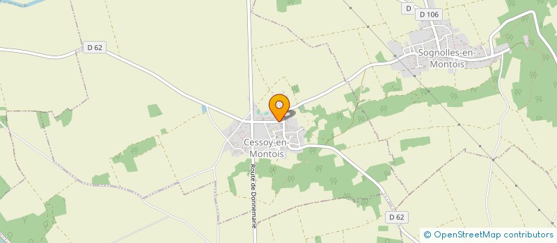 localisation de l'entreprise SCI LES ROSES DE CESSOY  CESSOY-EN-MONTOIS