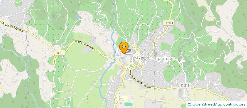 localisation de l'entreprise SCI LES ROSES DE MAI  TOURRETTES