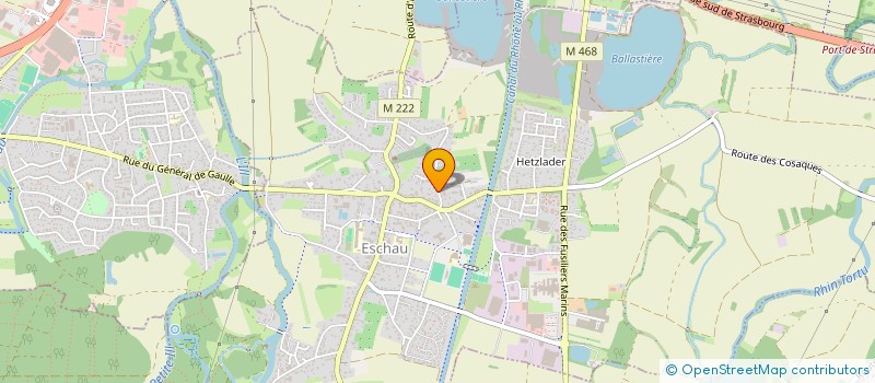 localisation de l'entreprise SCI LES ROSIERS  ESCHAU