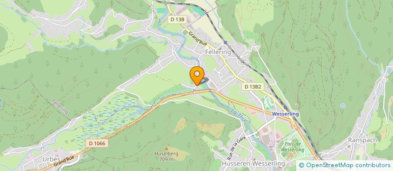 localisation de l'entreprise SCI LES ROSIERS  FELLERING