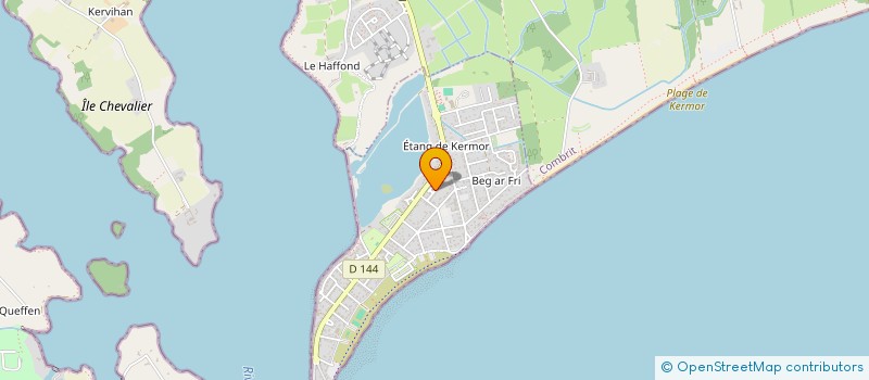 localisation de l'entreprise SCI LES ROSIERS  ILE-TUDY