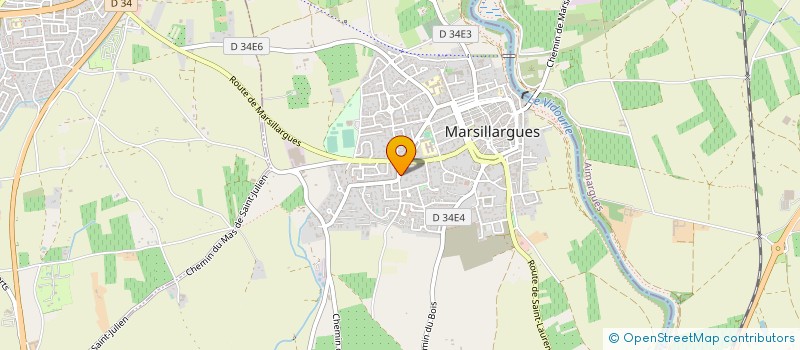 localisation de l'entreprise SCI LES ROSIERS  MARSILLARGUES