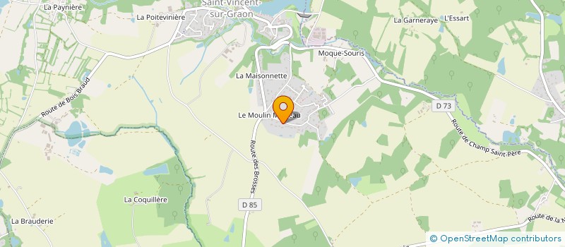 localisation de l'entreprise SCI LES ROSIERS  SAINT-VINCENT-SUR-GRAON