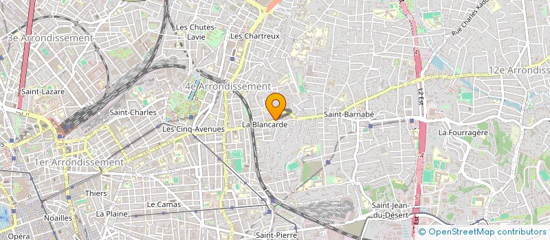 localisation de l'entreprise SCI LES ROSIERS à MARSEILLE