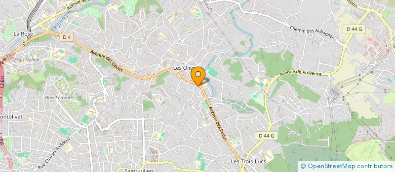 localisation de l'entreprise SCI LES ROSIERS à MARSEILLE