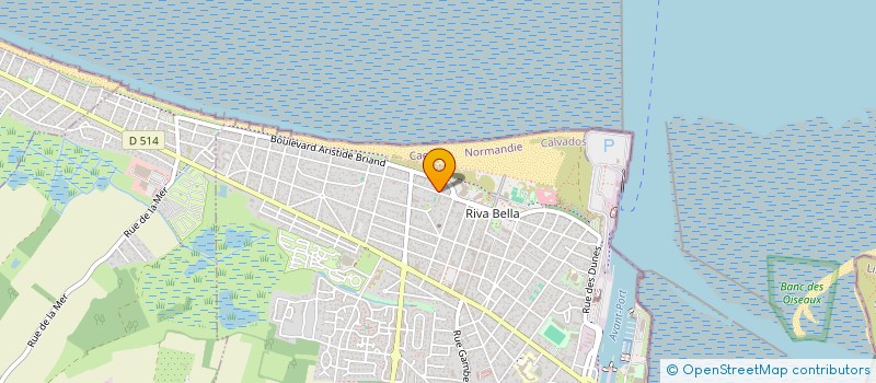 localisation de l'entreprise SCI LES ROSIERS BLEUS  OUISTREHAM