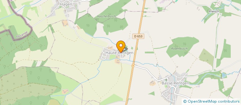 localisation de l'entreprise SCI LES ROSSIGNOLS  BASSE-RENTGEN