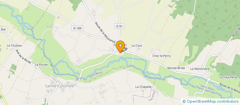 localisation de l'entreprise SCI LES ROTTH à SAINT-MARY