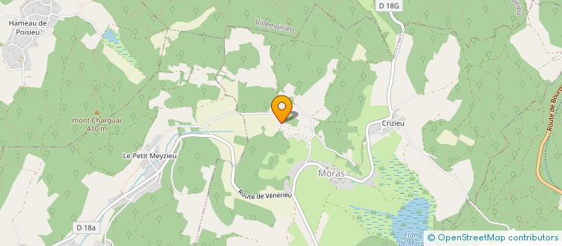 localisation de l'entreprise SCI LES ROUELLES  MORAS