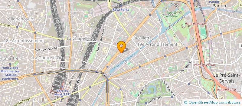 localisation de l'entreprise SCI LES ROUMANIS à PARIS