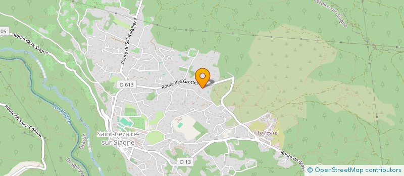 localisation de l'entreprise SCI LES ROURES à SAINT-CEZAIRE-SUR-SIAGNE