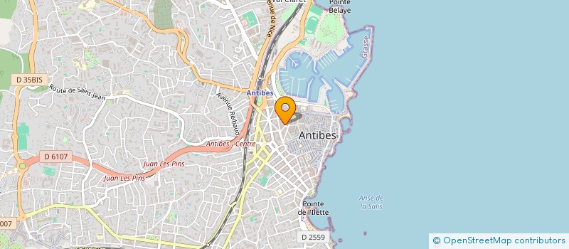localisation de l'entreprise SCI LES ROUSSES à ANTIBES