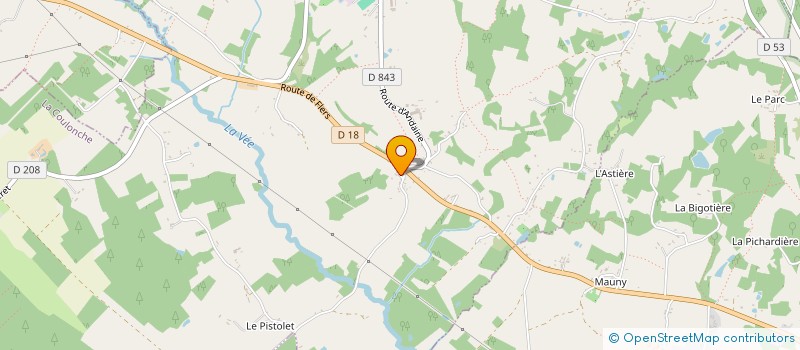 localisation de l'entreprise SCI LES ROUSSIERES à LE MENIL-DE-BRIOUZE