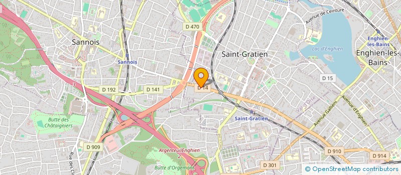 localisation de l'entreprise SCI LES ROUVIERES à SAINT-GRATIEN