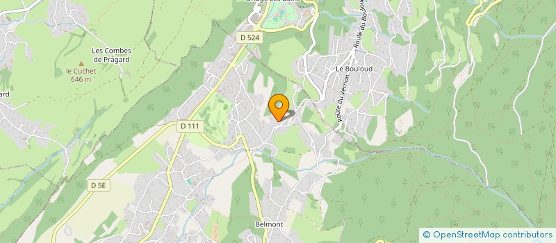 localisation de l'entreprise SCI LES ROUX  VAULNAVEYS-LE-HAUT