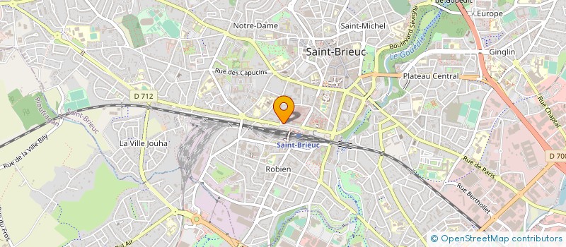 localisation de l'entreprise SCI LES ROZIERS à SAINT-BRIEUC