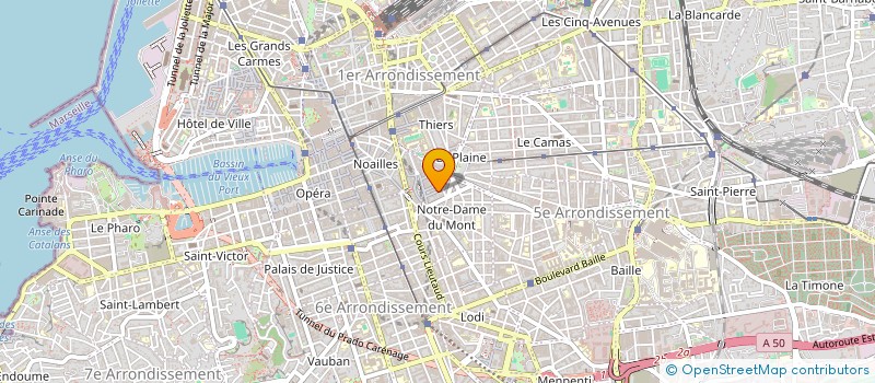 localisation de l'entreprise SCI LES RUNES D OR  MARSEILLE
