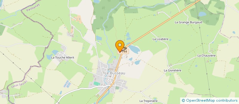 localisation de l'entreprise SCI LES RUSSULES  MONCOUTANT-SUR-SEVRE