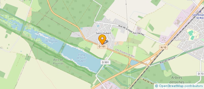 localisation de l'entreprise SCI LES SABINETTES  ESSARTS-LE-ROI (LES)