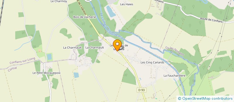 localisation de l'entreprise SCI LES SABLES à MONTCRESSON