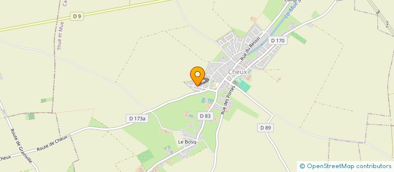 localisation de l'entreprise SCI LES SABLES  ROTS