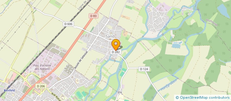 localisation de l'entreprise SCI LES SABLES  SAND