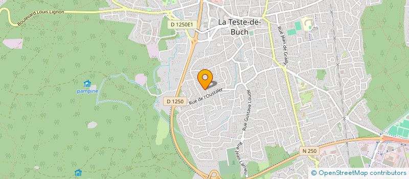 localisation de l'entreprise SCI LES SABLES à LA TESTE-DE-BUCH