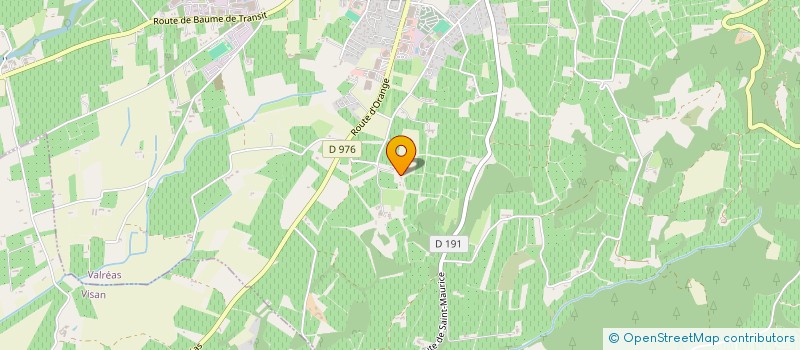 localisation de l'entreprise SCI LES SABLES à VALREAS