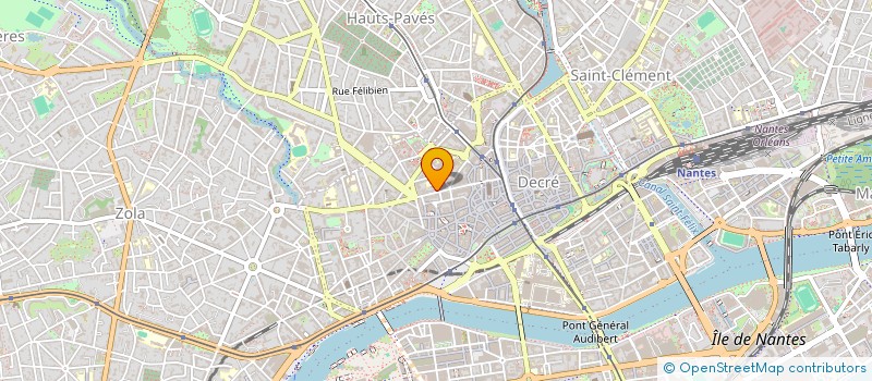 localisation de l'entreprise SCI LES SABLES  NANTES