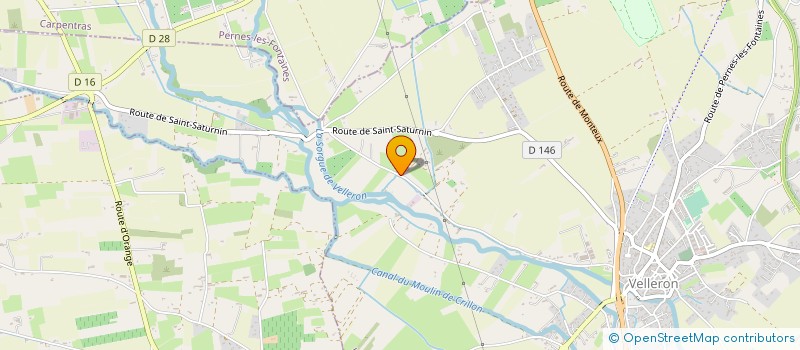 localisation de l'entreprise SCI LES SABLES D'ARGENT  VELLERON