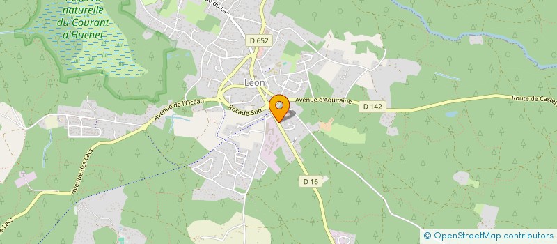 localisation de l'entreprise SCI LES SABLES D OR à LEON
