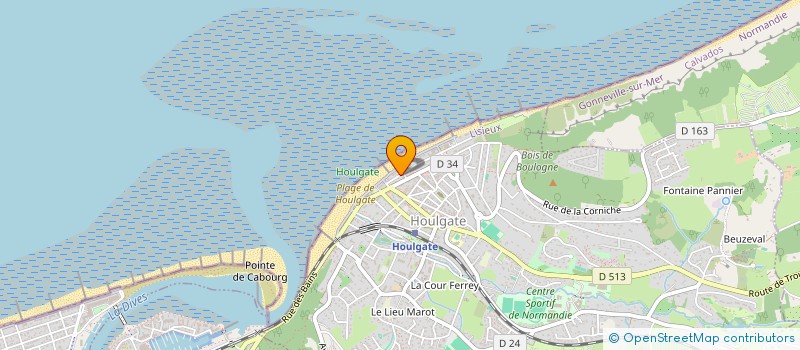 localisation de l'entreprise SCI LES SABLES D'OR CONSTRUCTION VENTE à HOULGATE