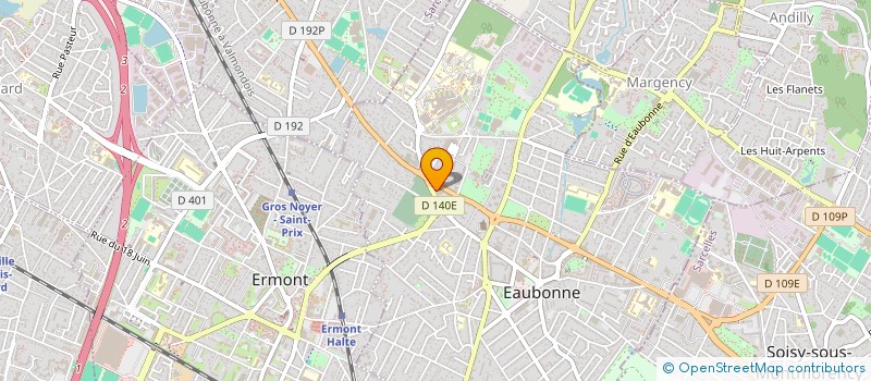 localisation de l'entreprise SCI LES SABLONS à EAUBONNE