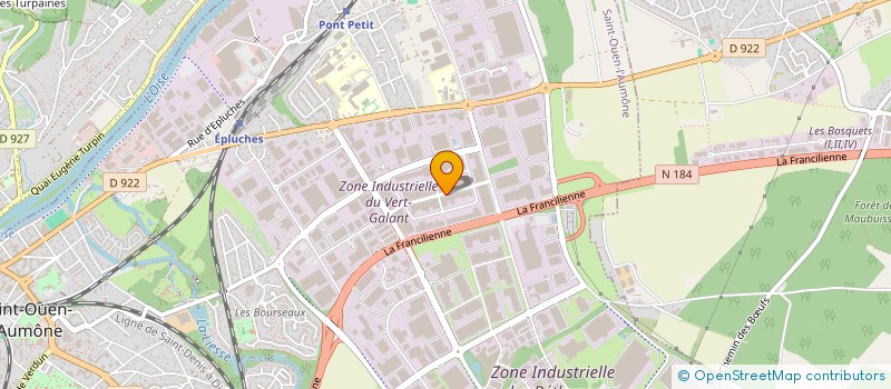 localisation de l'entreprise SCI LES SABLONS  SAINT-OUEN-L'AUMONE